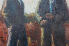 Incontro 19__  - Olio su tela - 35 x 45