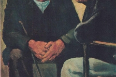 Incontro - 1973 - Olio su tela - 50 x 70