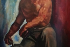 Muratore - 1974 - Olio-su-compensato -180 x 120