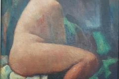 Nudo di schiena - 1975 - Olio su tela - 50 x 70