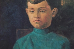Roberto (particolare) - 1957 - Olio su tela 65 x 100