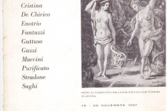 Catalogo mostra collettiva - 1967