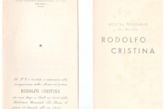 Catalogo della mostra - 1958
