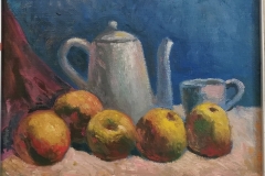 Natura morta  con  teiera - 1967- Olio su tela - 30 x 40