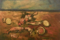 Natura marina -  1973 - Olio su tela -50 x 70