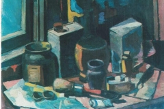 Natura morta con tubetti -  1962