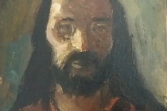 Cristo - 1968 - Olio su tela - 16 x 12