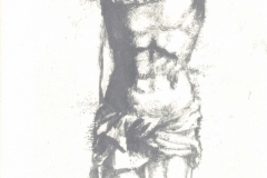 Crocifissione -  1968 - Disegno - 35 x 50