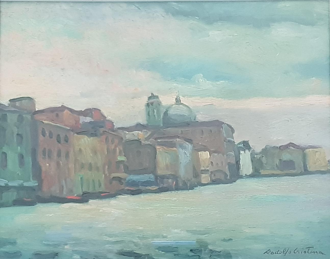 Venezia Canal Grande - 1972 -Olio su tela - 40 x 50