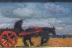 Carretto - 1955 - Olio su tela - 12 x 18