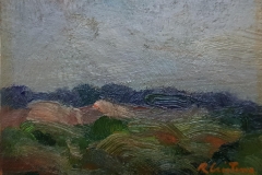 Paesaggio 19__  Olio su tela - 10 x 13