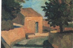 Strada di campagna - 1960 - Olio su tela - 15 x 23