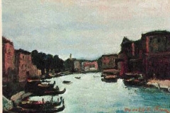 Venezia - 1968 - Olio su tela - 25 x 40